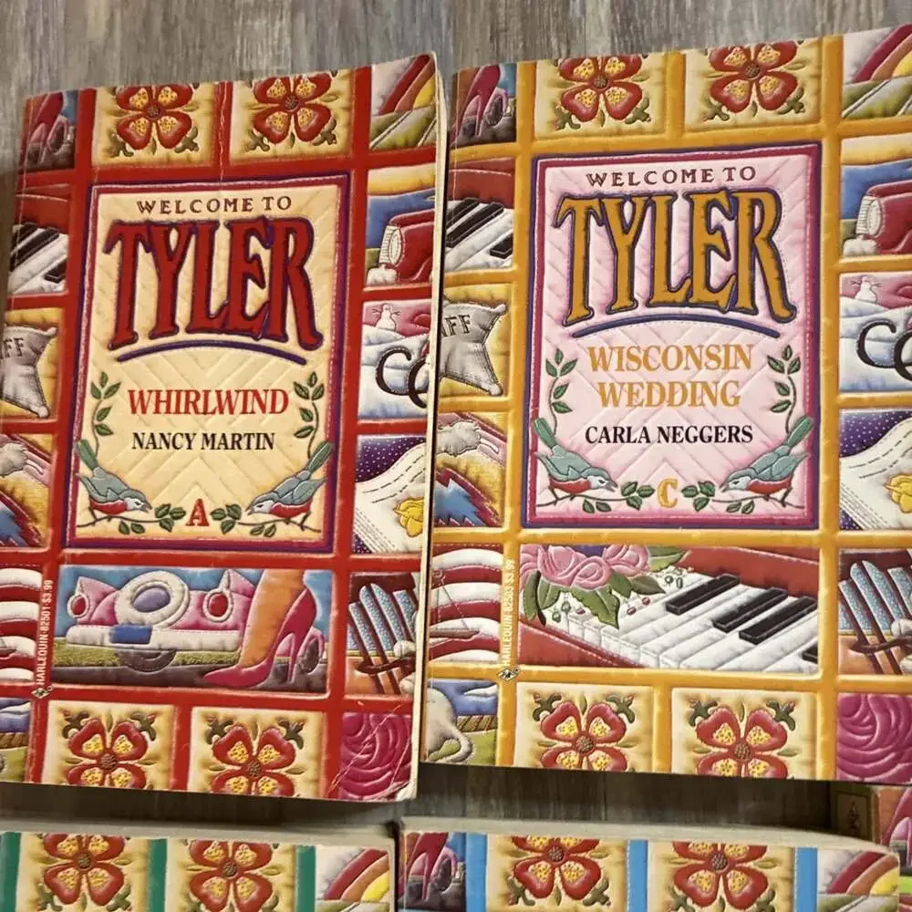 Welcome to Tyler Harlequin Romance Series Lot of 9 Paperback Books Vintage